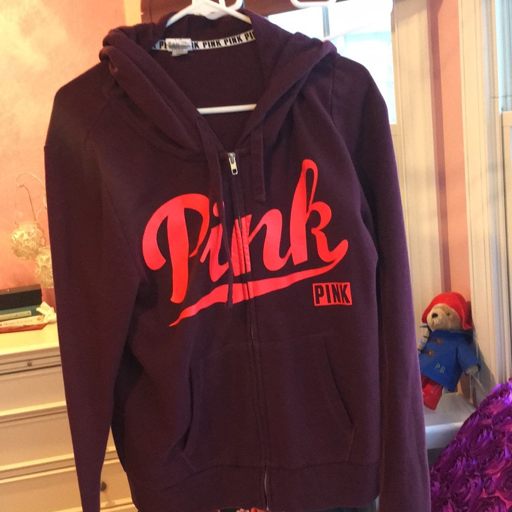 Pink hoodie: Great condition!